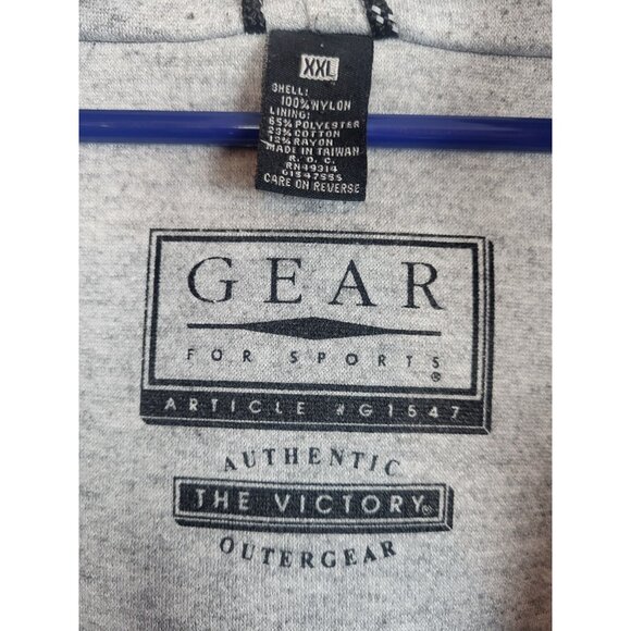 KU Jayhawks Jacket Women 2XL Red Kansas University College coat (unisex) Fall - Picture 4 of 6